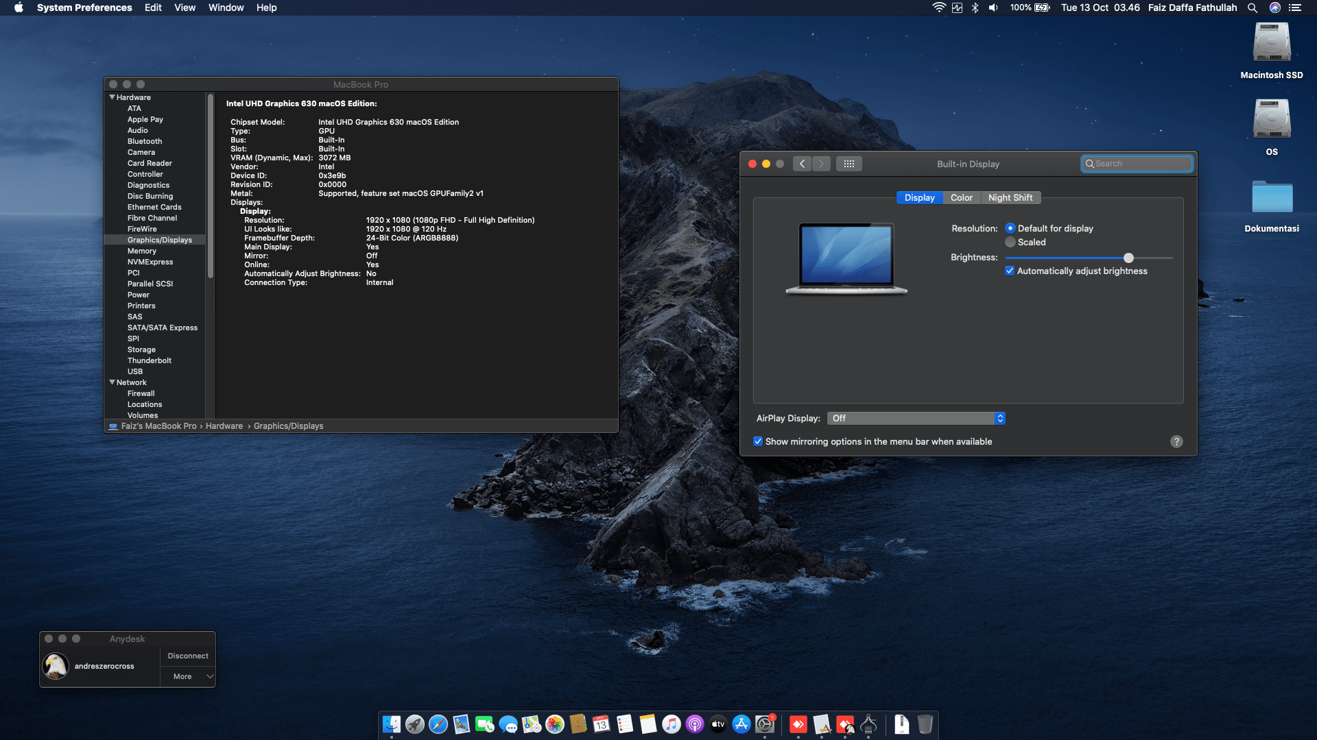 Asus ROG GL503GE EN023T 2nd [CoffeeLake   Intel UHD 630 + I2C]   OpenCore 7